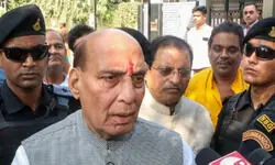 Out of fear of losing polls, oppn making baseless allegations against constitutional bodies: Rajnath Out of fear of losing polls, oppn making baseless allegations against constitutional bodies: Rajnath