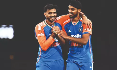 Bowlers have a ball Bowlers have a ball