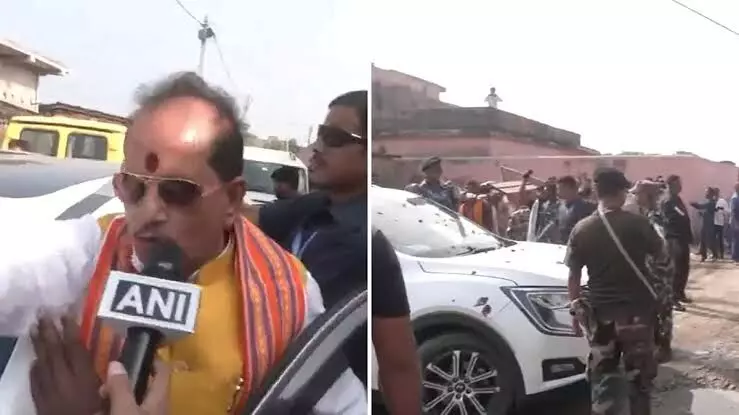 On poll day, Bihar Dy CM alleges his convoy attacked by RJD supporters; EC asks DGP to take action On poll day, Bihar Dy CM alleges his convoy attacked by RJD supporters; EC asks DGP to take action