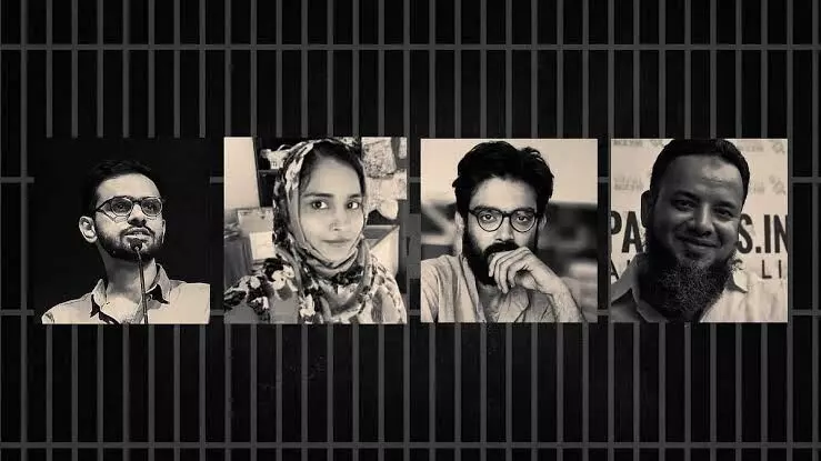 Organising, participating in protests not criminal offence: Delhi riots accused to SC Organising, participating in protests not criminal offence: Delhi riots accused to SC