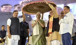 Sitharaman lays foundation for Assams first varsity focussed on technical, vocational education