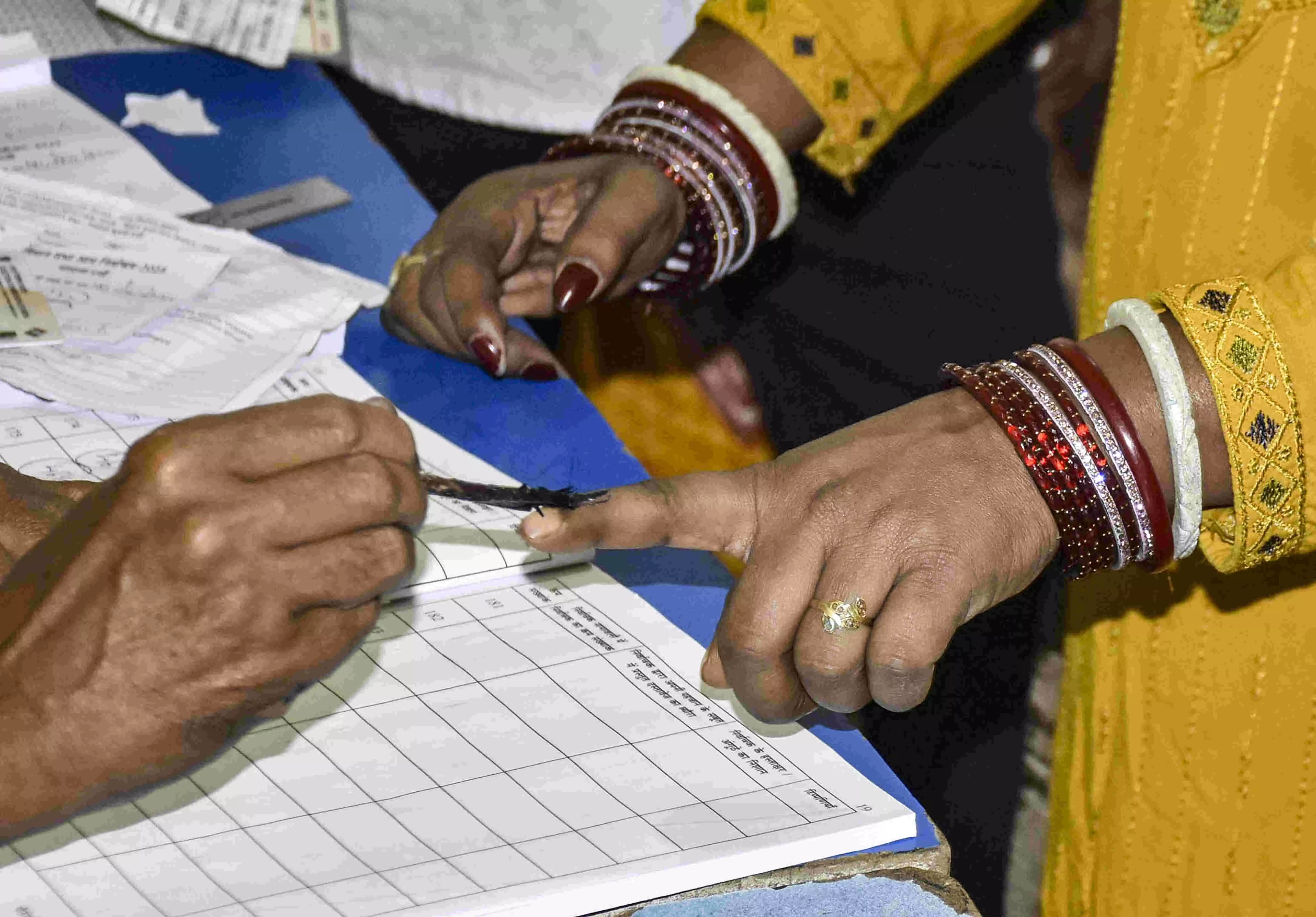 Final turnout in first phase of Bihar polls 65.08%, highest in states history: EC Final turnout in first phase of Bihar polls 65.08%, highest in states history: EC