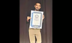 Alipurduar’s Kathak dancer spins his way into Guinness World Records