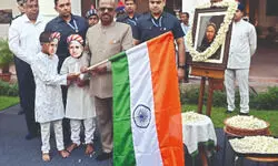 Governor leads ‘Vande Mataram’ march Governor leads ‘Vande Mataram’ march