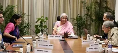 FM Sitharaman holds first pre-Union Budget consultations with leading economists FM Sitharaman holds first pre-Union Budget consultations with leading economists