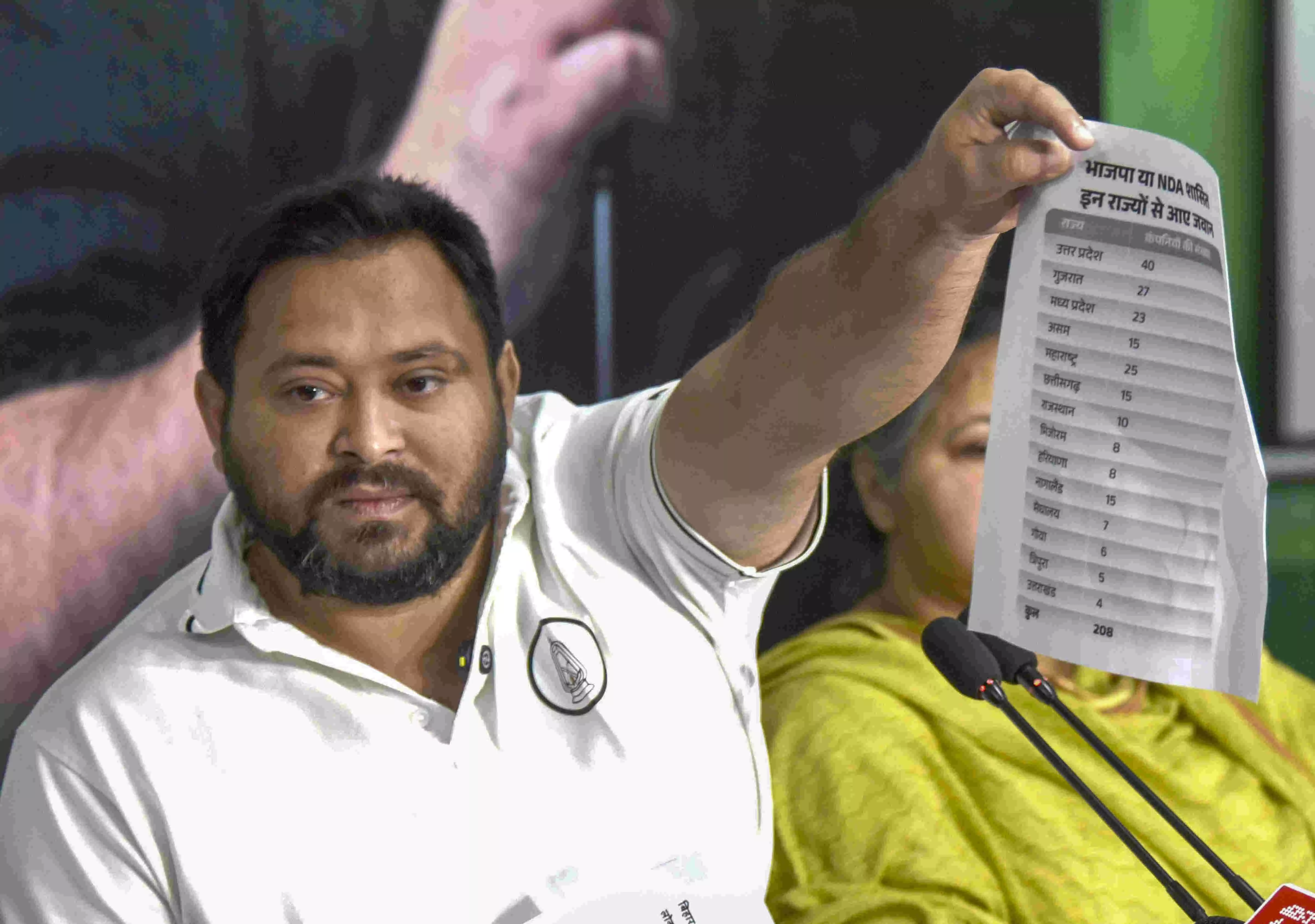 Tejashwi criticises EC for not disclosing gender-wise data of electors who voted in 1st phase
