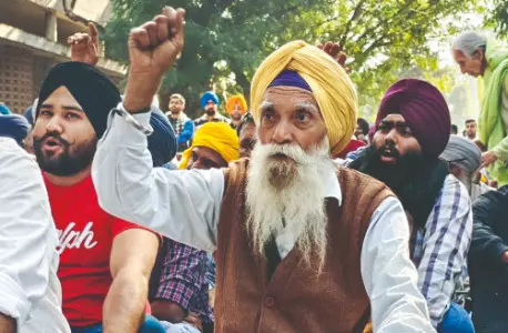 Punjab: PU students protest for Senate election; politicians, farmers’ join them