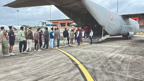 Myanmar scam centre: India repatriates 197 Indians from Thailand