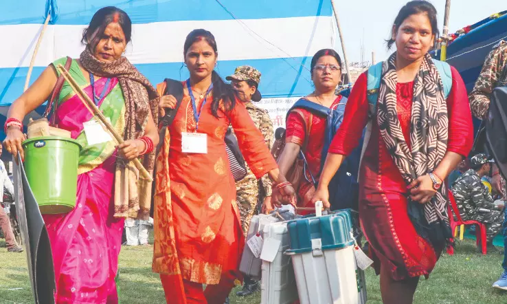 3.7 crore voters to decide electoral fate of 1,302 candidates in 122 seats