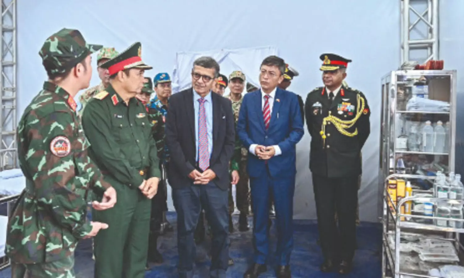 India, Vietnam start   joint military exercise