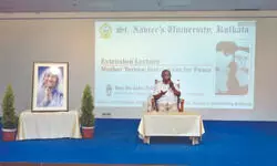 St Xavier’s University Kolkata hosts lecture on Mother Teresa as ‘instrument of peace’ St Xavier’s University Kolkata hosts lecture on Mother Teresa as ‘instrument of peace’