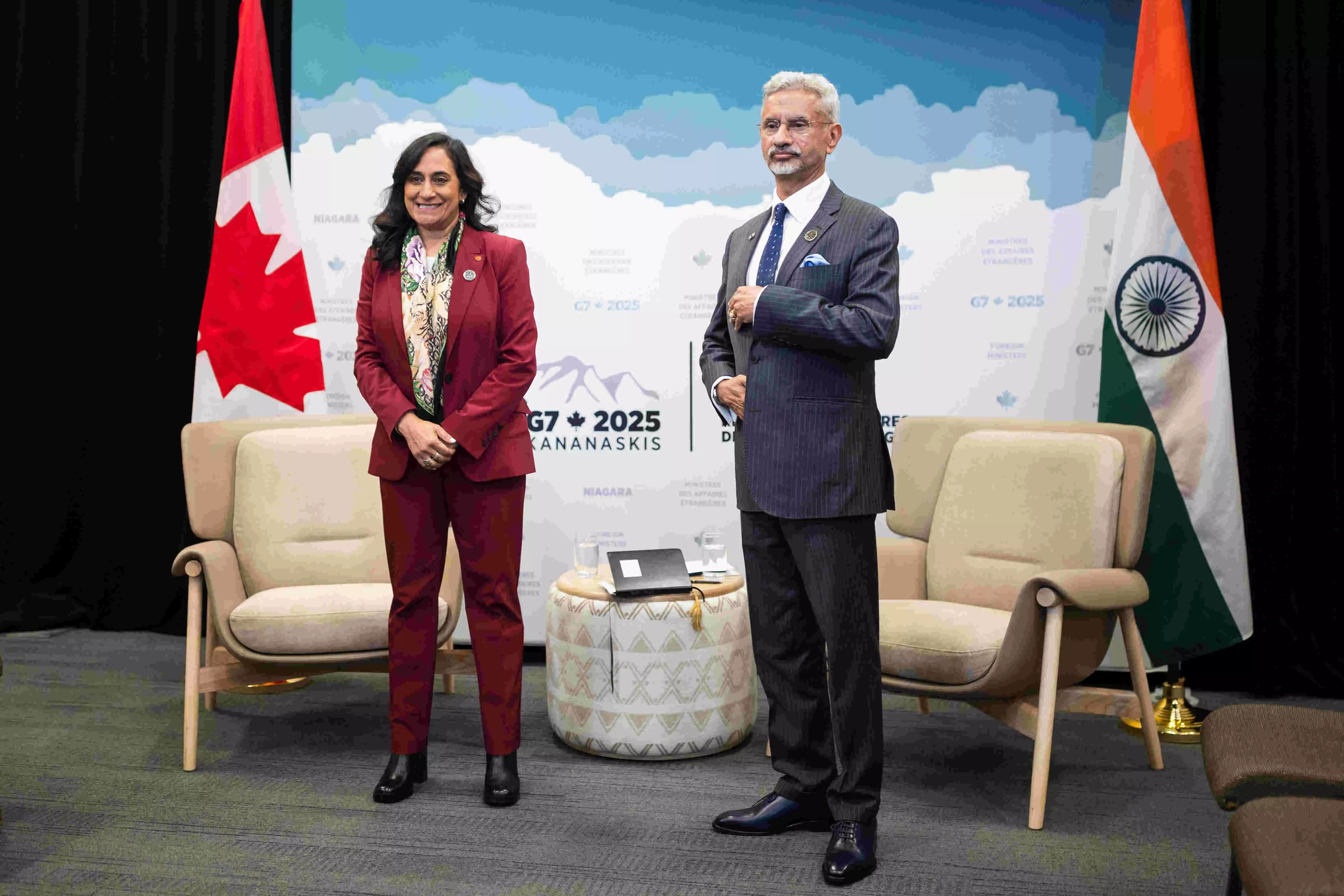 EAM Jaishankar meets Canadian counterpart Anand, discusses rebuilding bilateral ties