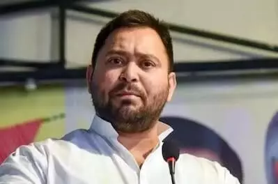 Tejashwi rejects exit poll predictions of NDAs victory in Bihar polls Tejashwi rejects exit poll predictions of NDAs victory in Bihar polls