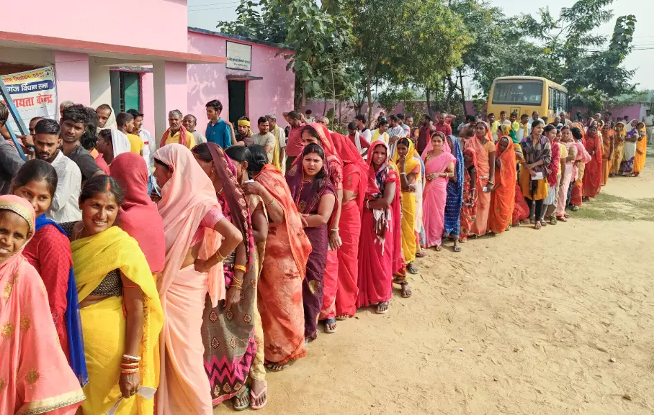 Axis My India Exit Poll puts NDA ahead of Mahagathbandhan, RJD as single-largest party Axis My India Exit Poll puts NDA ahead of Mahagathbandhan, RJD as single-largest party