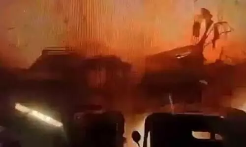 Red Fort blast | New CCTV footage of exact moment of explosion emerges Red Fort blast | New CCTV footage of exact moment of explosion emerges