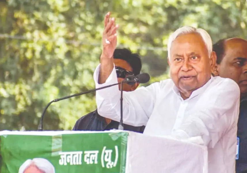 Nitish Kumar signals he is far from  tired and nowhere near retirement