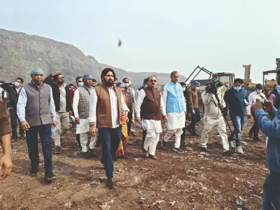 Min reviews Bhalswa landfill site