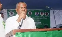 JMMs Somesh Soren leads by 20,807 votes in Ghatshila bypoll JMMs Somesh Soren leads by 20,807 votes in Ghatshila bypoll