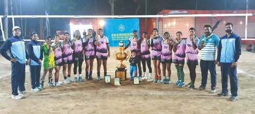Bengal U-17 girls clinch National School Games Volleyball Title again Bengal U-17 girls clinch National School Games Volleyball Title again