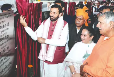 Haryana CM announces Rs 51 lakh grant for Narnaul Saini Sabha Haryana CM announces Rs 51 lakh grant for Narnaul Saini Sabha