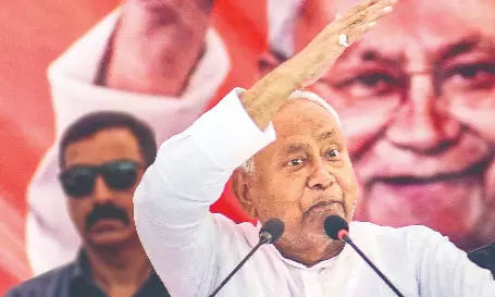 Bihar Cabinet talks center on 1:6 MLA formula; BJP likely to get 16, JD(U) 14 ministerial posts Bihar Cabinet talks center on 1:6 MLA formula; BJP likely to get 16, JD(U) 14 ministerial posts