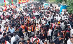 TVK holds protest against SIR across Tamil Nadu TVK holds protest against SIR across Tamil Nadu