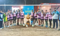 Bengal U-17 girls clinch National School Games Volleyball Title again Bengal U-17 girls clinch National School Games Volleyball Title again
