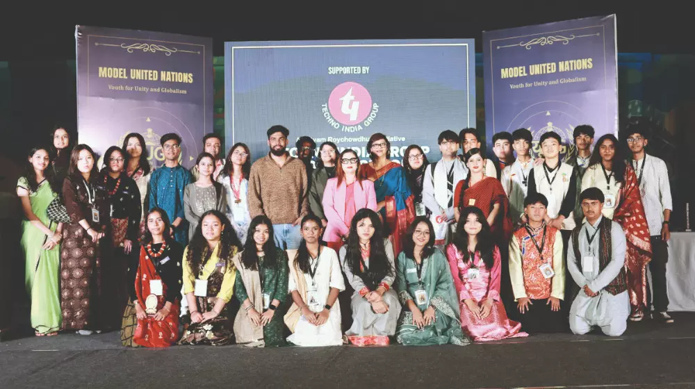 Techno India Group World School Siliguri hosts MUN conference Techno India Group World School Siliguri hosts MUN conference