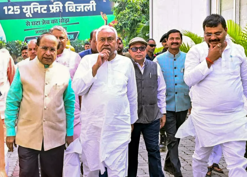 Hectic lobbying among NDA partners for berths in Bihar Cabinet; swearing-in on Nov 20 Hectic lobbying among NDA partners for berths in Bihar Cabinet; swearing-in on Nov 20