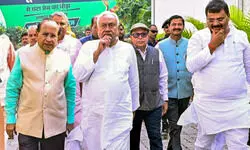 Hectic lobbying among NDA partners for berths in Bihar Cabinet; swearing-in on Nov 20 Hectic lobbying among NDA partners for berths in Bihar Cabinet; swearing-in on Nov 20
