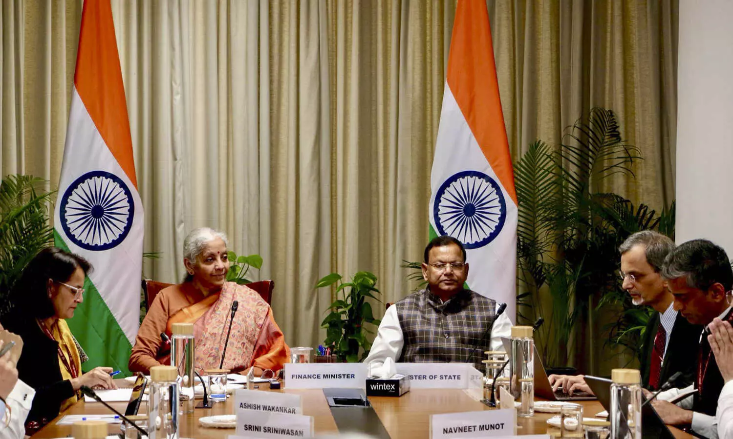 Pre-Budget consultations: FM Sitharaman meets market experts, startups