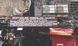 After devastating fire, KMC vows ‘faithful reconstruction’ of Ezra Street fire temple