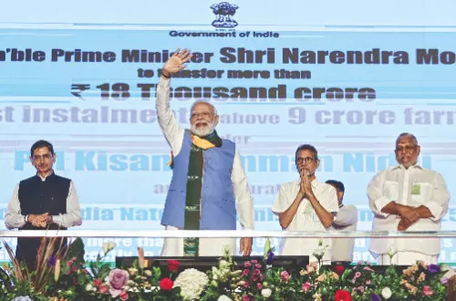 Modi releases 21st instalment of   PM-Kisan, over Rs 18k cr credited