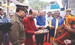 L-G inaugurates gaushala, digital reforms at Tihar Jail L-G inaugurates gaushala, digital reforms at Tihar Jail