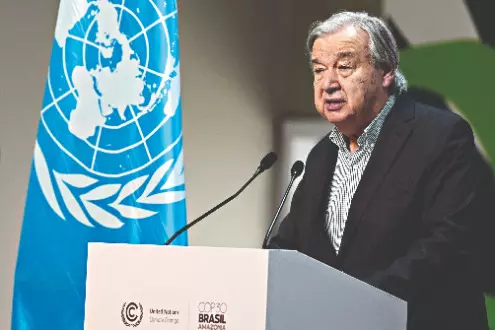 UN Chief urges nations to be flexible to get results