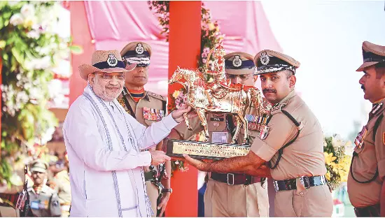 Amit Shah marks BSF’s Diamond Jubilee in Bhuj