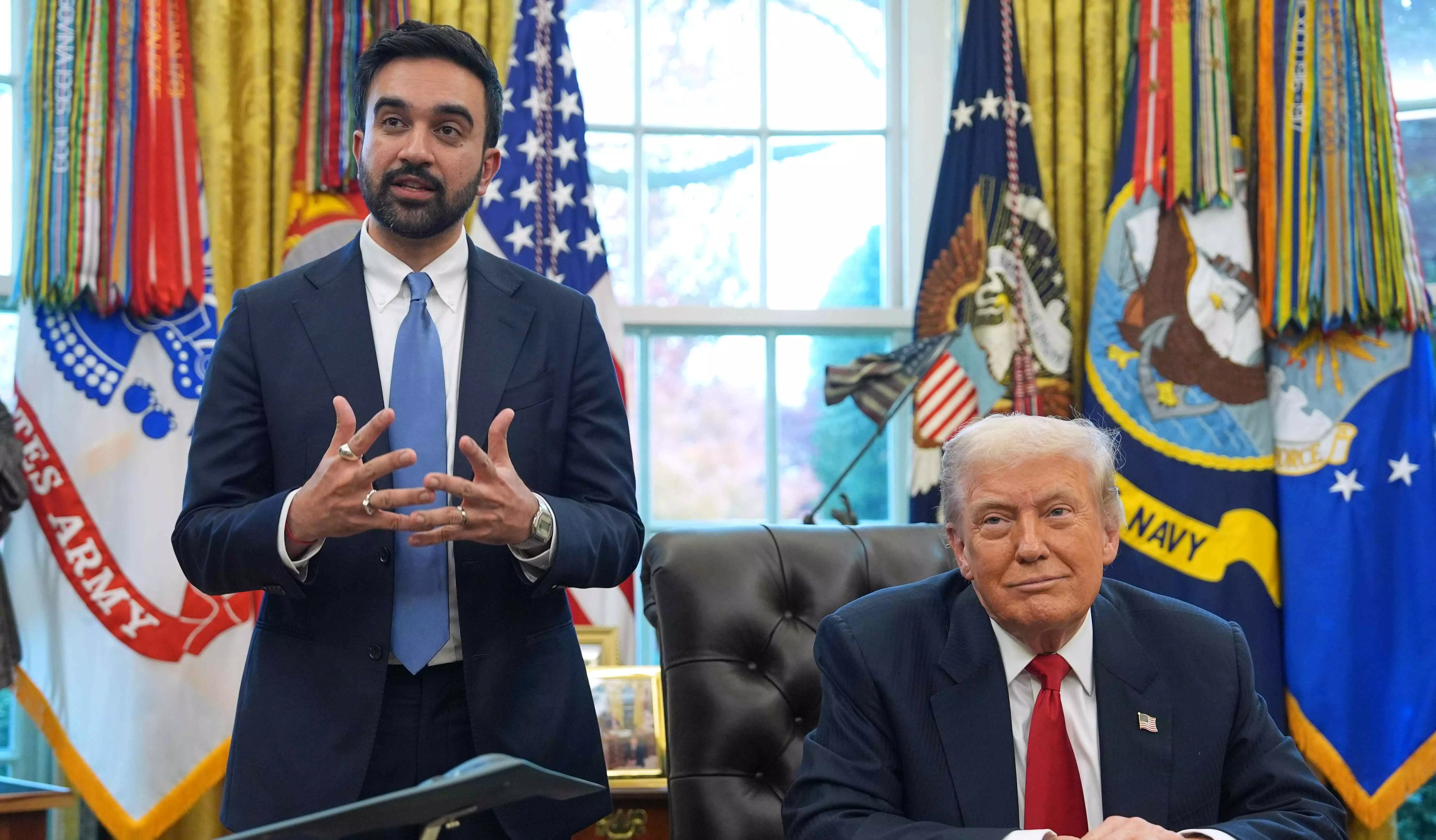 Trump, Mamdani meet in Oval Office saying both care about affordability