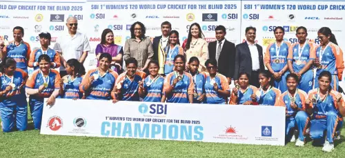 Indian women win inaugural blind T20 cricket world cup Indian women win inaugural blind T20 cricket world cup