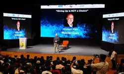 Anupam Kher Inspires Goa Audience with Powerful Message: Giving Up Is NOT a Choice