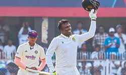 Second Test: Muthusamy, Jansen seize control for SA Second Test: Muthusamy, Jansen seize control for SA