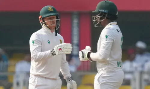 Muthusamy, Verreynne defy India to take SA to 316 for six at tea