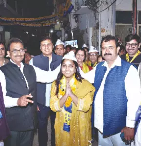 AAP picks Delhi’s youngest MCD bypoll candidate