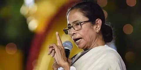 Mamata in Matua belt warns of voter delisting under CAA, dubs EC BJP Commission’