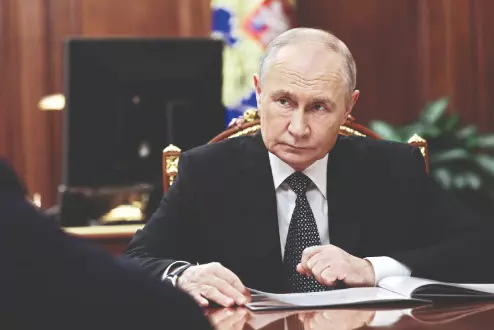 Putin sees US plan as starting point; warns Ukraine’s army to withdraw Putin sees US plan as starting point; warns Ukraine’s army to withdraw