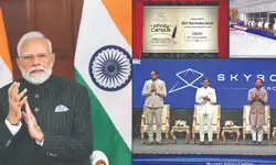 PM unveils Skyroot’s 1st orbital rocket Vikram I, opens new Infinity Campus