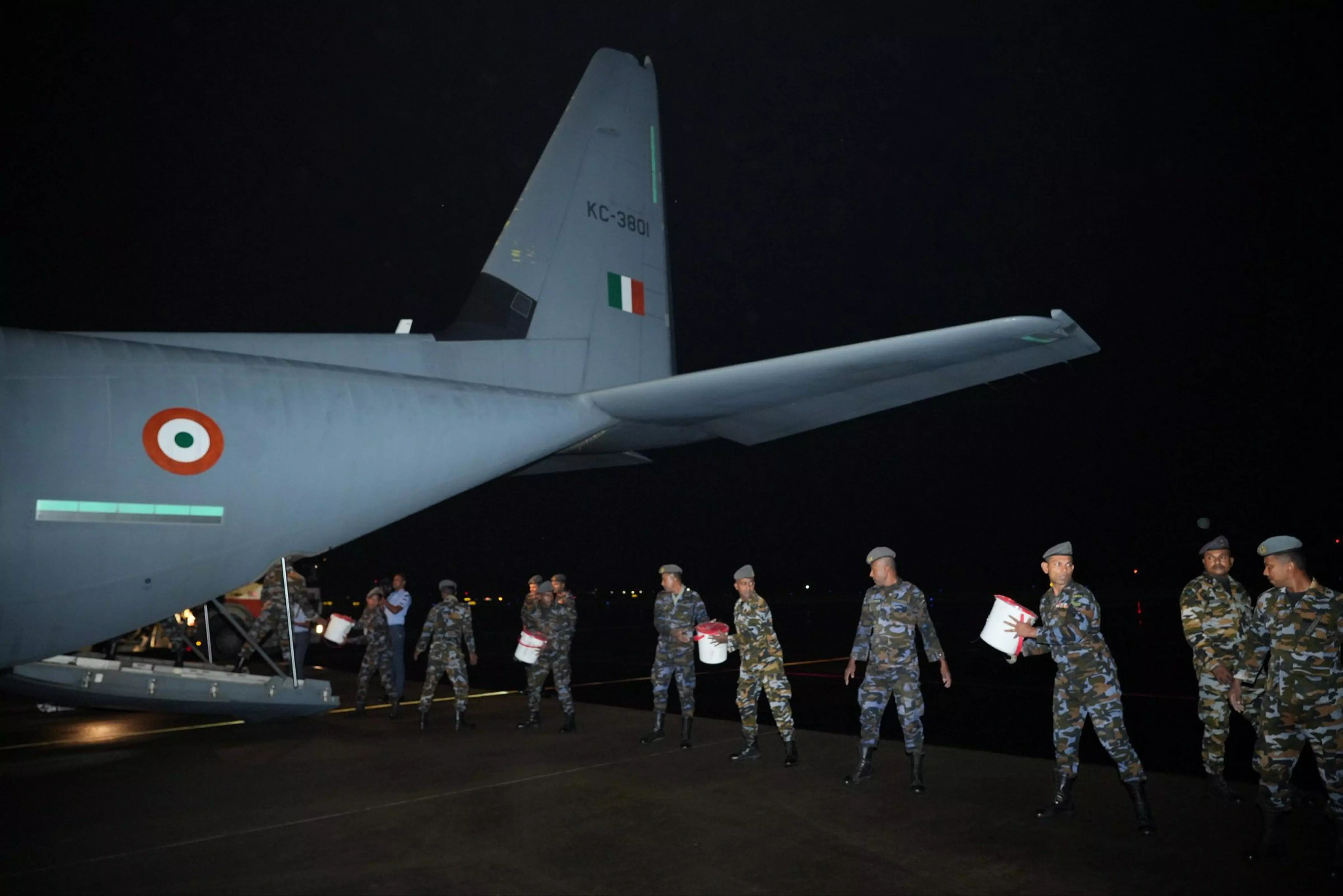 Indian Air Force delivers 21 tonnes of relief material to Sri Lanka reeling from floods, landslides