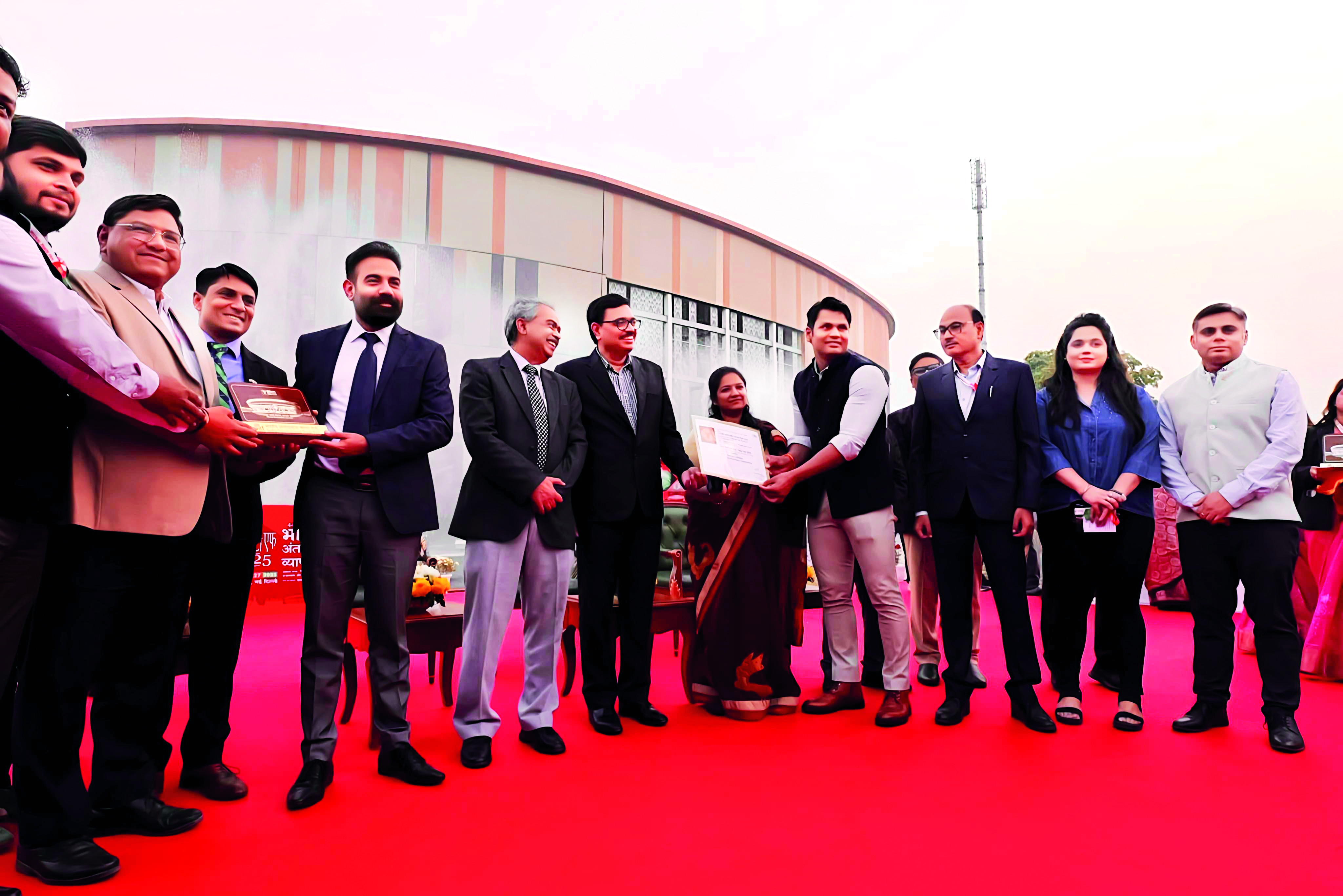 CBIC wins top prize at IITF for public outreach CBIC wins top prize at IITF for public outreach
