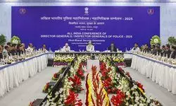 PM Modi chairs police chiefs’ meet in Raipur PM Modi chairs police chiefs’ meet in Raipur