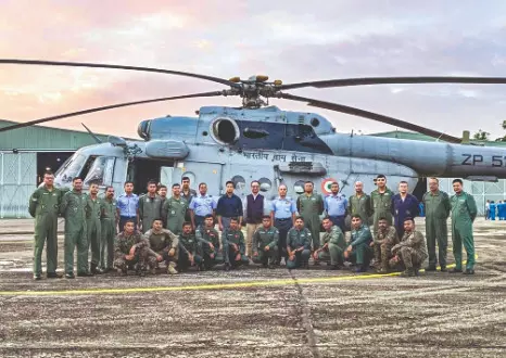 IAF intensifies efforts to provide humanitarian aid to Sri Lanka