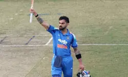 Kohlis 52nd ODI hundred leads India to 349/8 against SA in 1st ODI Kohlis 52nd ODI hundred leads India to 349/8 against SA in 1st ODI
